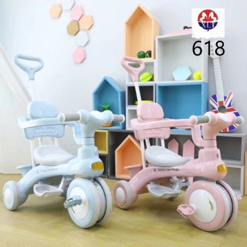 Xe đẩy ba bánh cho bé-Xe  Đạp ba bánh Tricycle