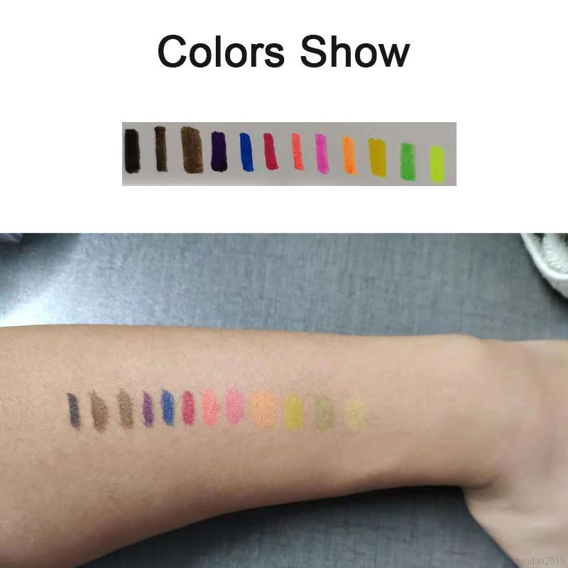 Bút kẻ mắt nước 12 màu sắc tùy chọn lấp lánh | BigBuy360 - bigbuy360.vn