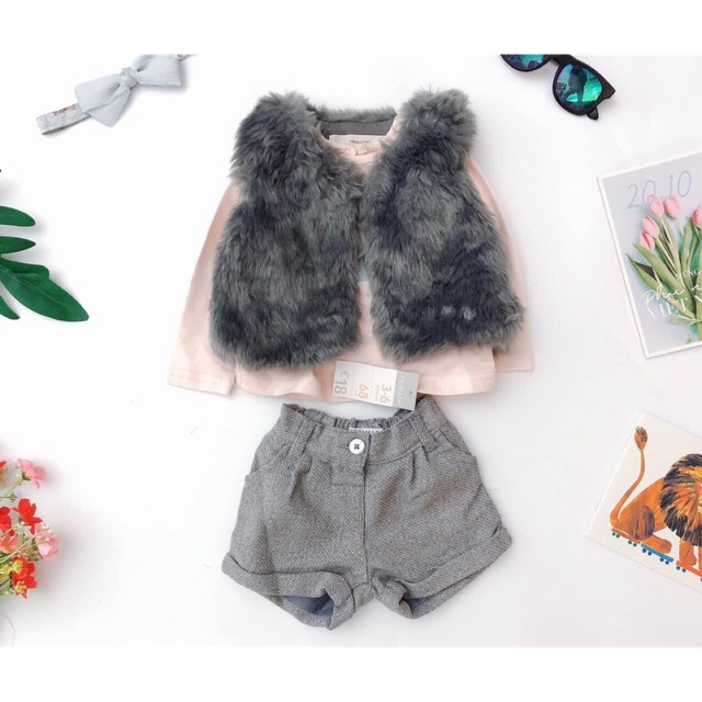 Set 3 chi tiết bé gái