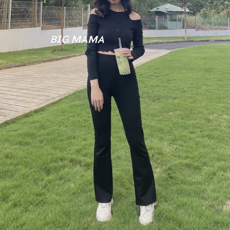 Quần ống loe, quần legging ống loe ôm