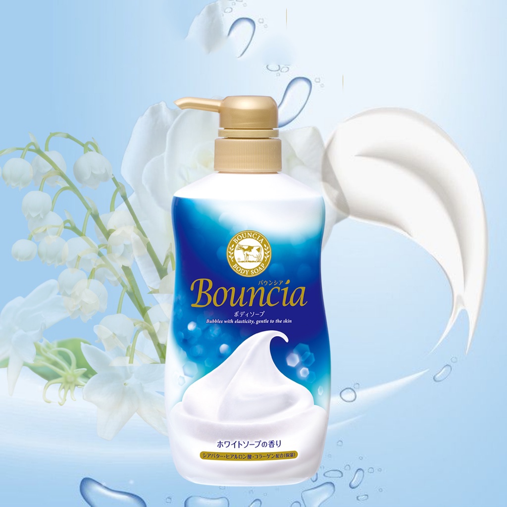 Sữa Tắm Bouncia Body Soap Cow Chiết Xuất Từ Sữa Bò 500ml