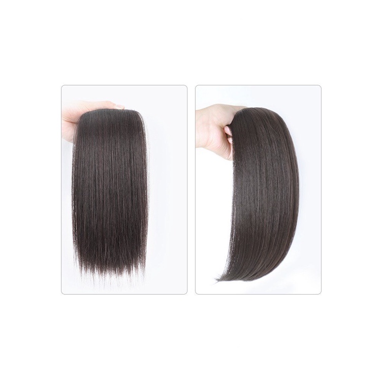 Tóc giả nữ Vemico chất liệu sợi cao cấp ngắn 20cm kẹp phồng tóc tạo kiểu tăng độ dày TG13