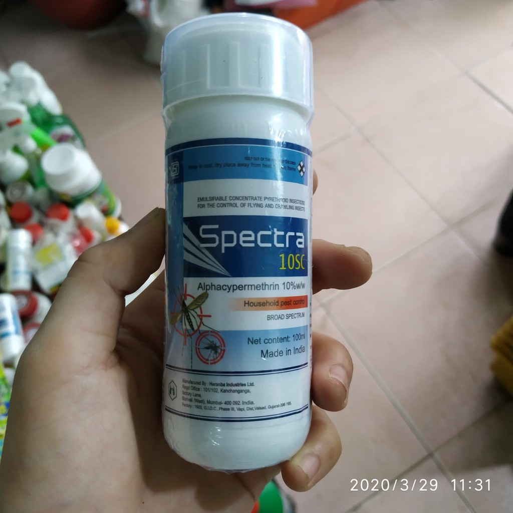 Thuốc diệt muỗi Ấn Độ Spectra -100ml