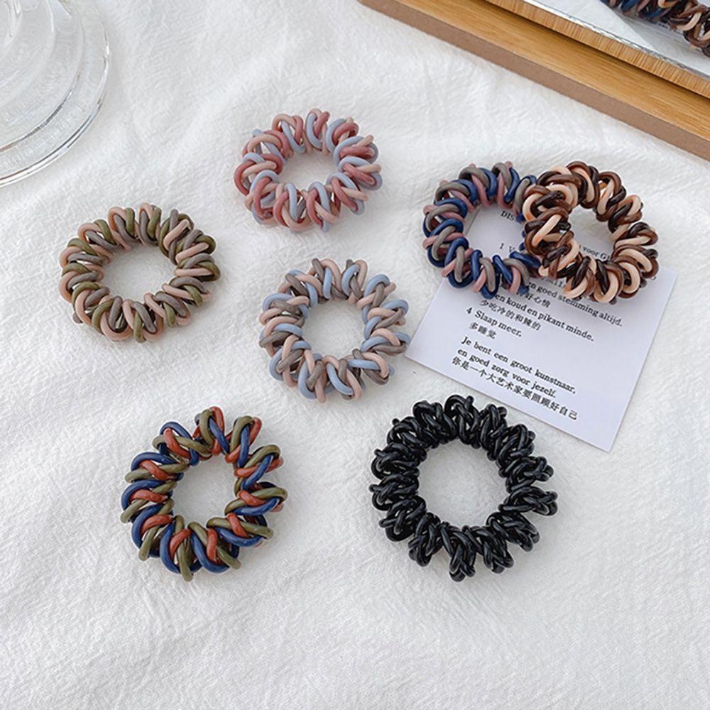Dây Buộc Tóc Cao Su Hình Điện Thoại Màu Ngọt Ngào Thời Trang Cho Nữ