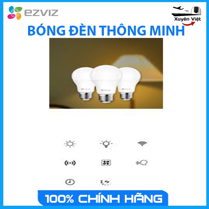 Bóng đèn thông minh trắng CS-HAL-LB1-LWAW-Camera Xuyên Việt