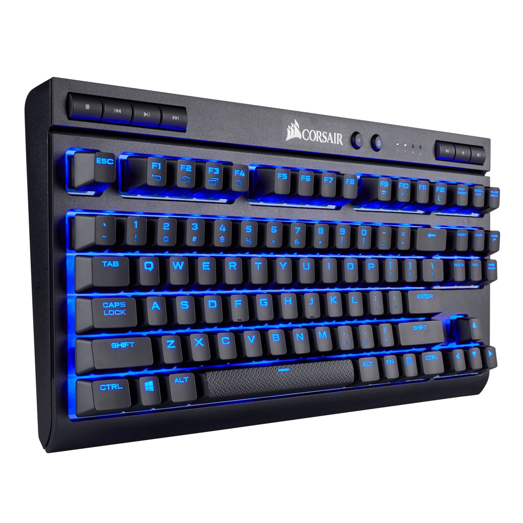 Bàn Phím Cơ Máy Tính Chơi Game Không Dây - Corsair K63 Wireless Blue LED - Hàng Chính Hãng