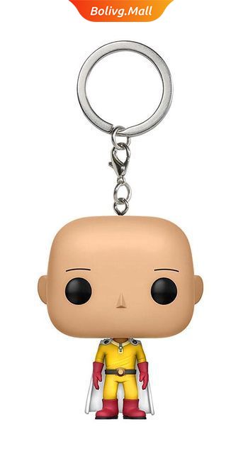 FUNKO POP! Móc Khóa Hình Nhân Vật Saitama Trong One Punch Man Ngộ Nghĩnh