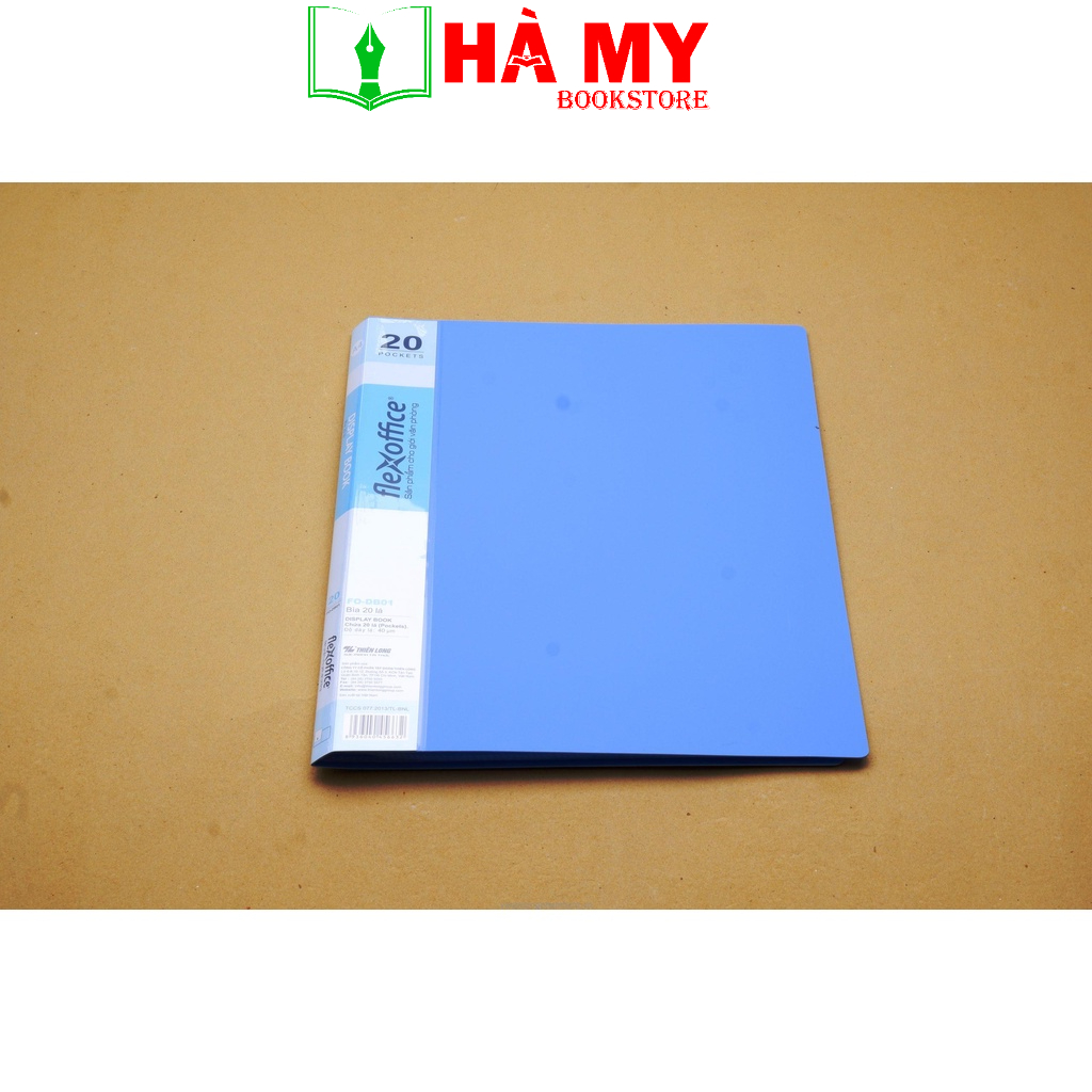 [Freeship] Bìa nhựa nhiều lá Thiên Long 20 Lá 40 Lá 60 Lá 80 Lá 100 Lá file lá a4 đựng hồ sơ chính hãng
