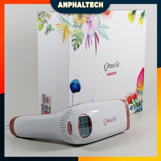  Máy Triệt Lông Qmele IPL Vĩnh Viễn Mini Cầm Tay Tại Nhà Viền Hồng V301-G