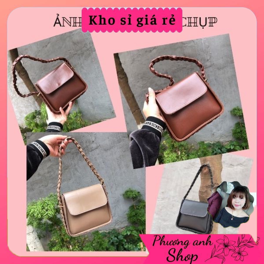 Túi túi xách nữ đeo chéo dây đan sang chảnh M123 VG652