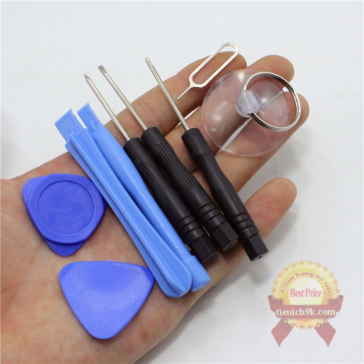Bộ 8 món dụng cụ sửa chữa điện thoại đa năng nhỏ mini tua vít nạy cậy tháo