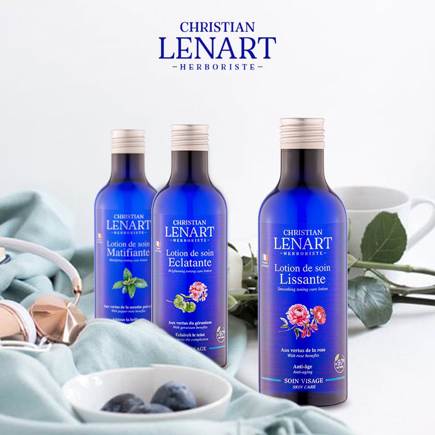 [Chính Hãng] Nước Cân Bằng Từ Hoa Hồng Và Hoa Phong Lan - Christian Lenart Lotion De Soin Lissante 200ml