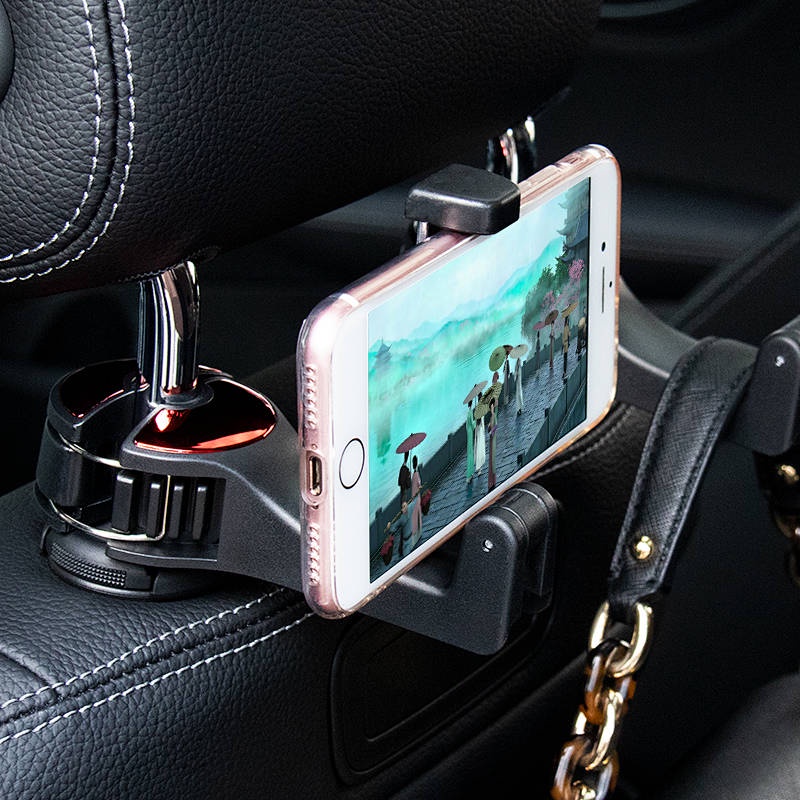 Móc Treo Đồ Gắn Lưng Ghế Xe Hơi Đa Năng Tiện Dụng