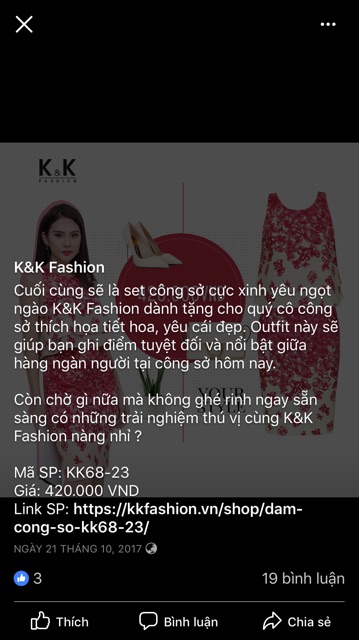 Đầm k&k fashion