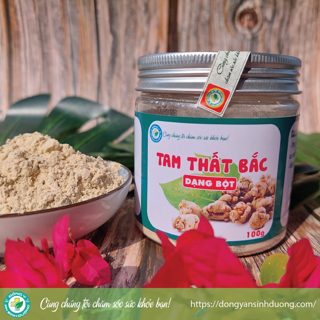 Bột tam thất bắc nguyên chất - Hộp quà tặng cao cấp, bồi bổ cho sức khỏe