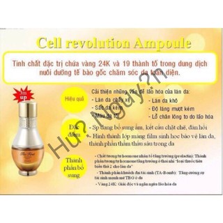 Tinh chất vàng ohui the first size nhỡ tách set 20ml