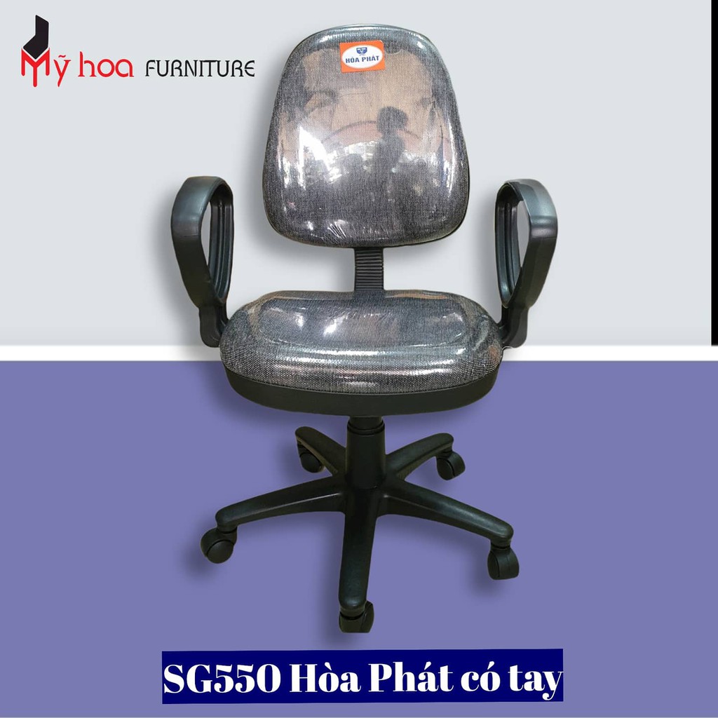 *GRAB EXPRESS* Ghế xoay văn phòng Hòa Phát SG550 chính hãng