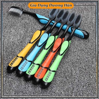 Bàn Chải Đánh Răng Than Tre Hàn Quốc BOSSI Cao Cấp An Toàn Cho Sức Khỏe