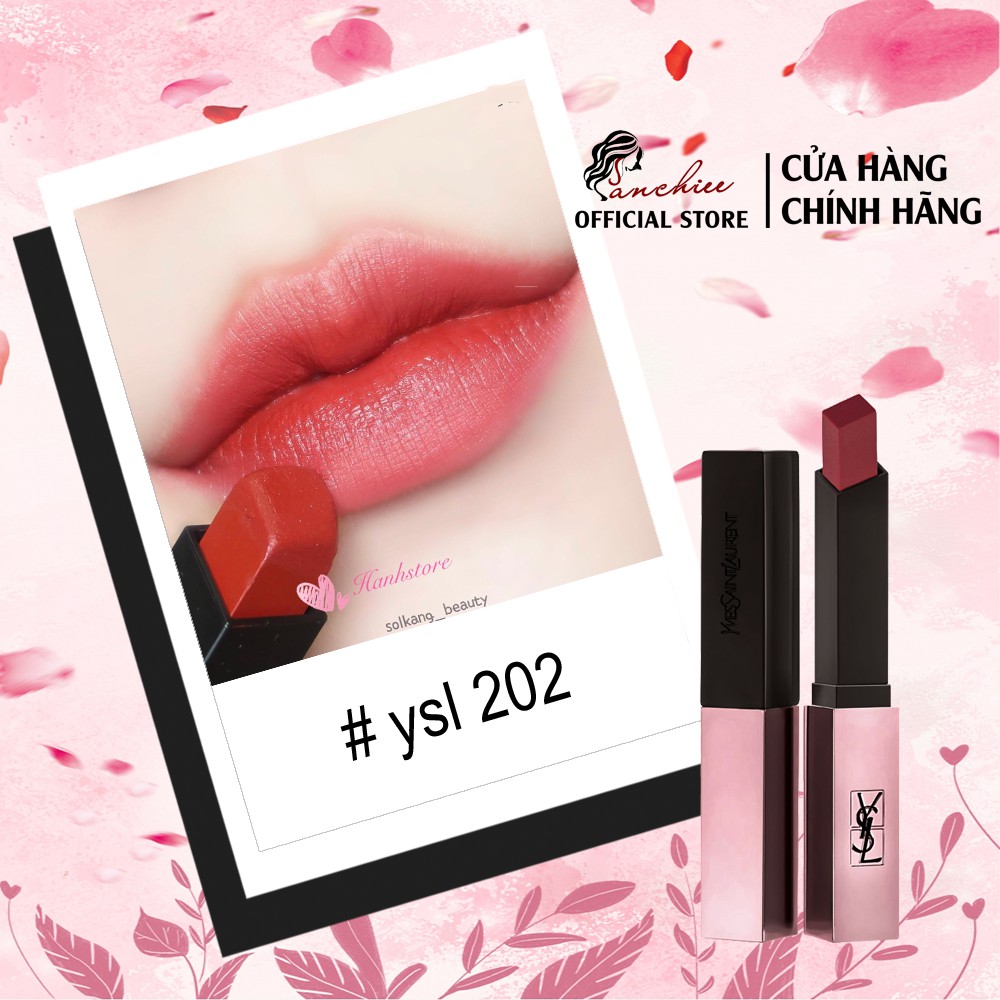 Son môi cao cấp YSL The Slim Glow Matte Lipstick HOT TREND 2021