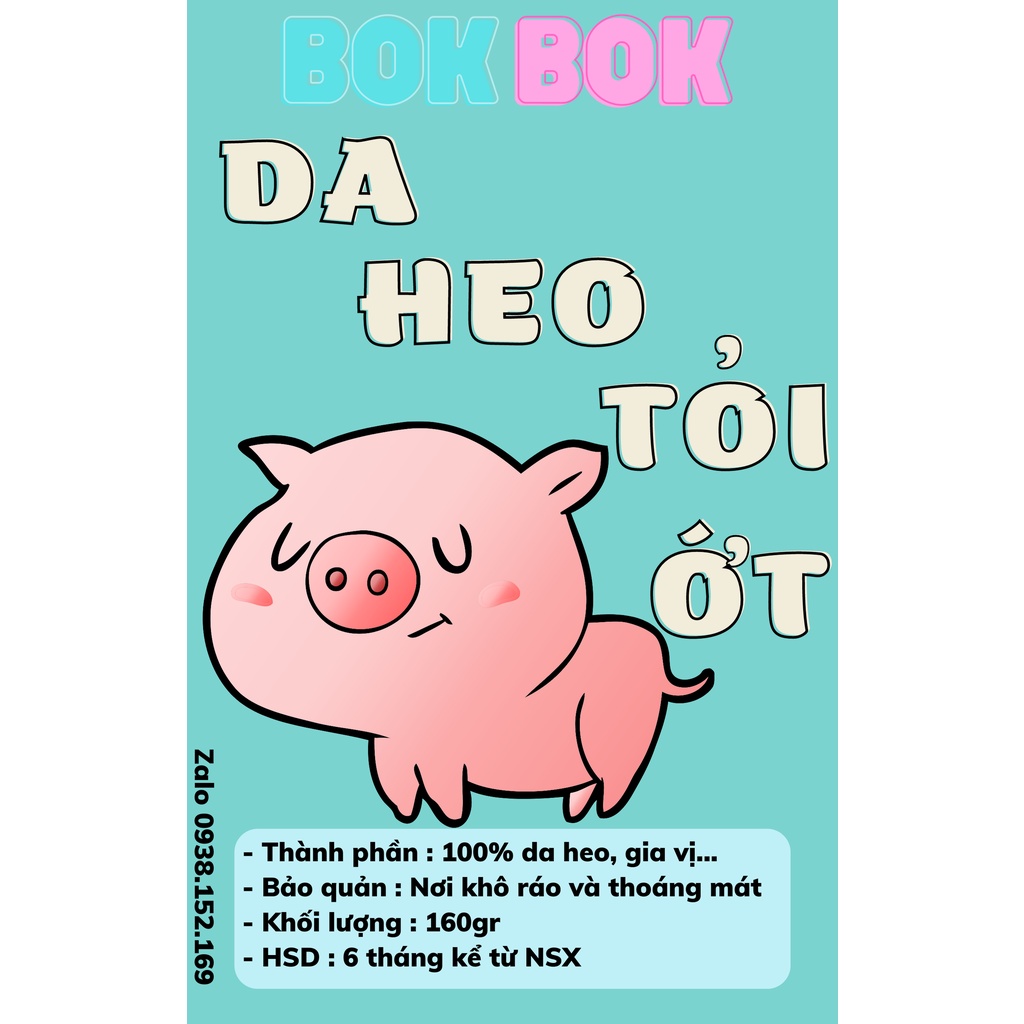 [Bán Chạy❤️] Ăn Vặt BOK BOK Da Heo Muối Ớt 160g Hủ Pet Siêu Ngon Siêu Giòn Vừa Ngon Vừa Rẻ | BigBuy360 - bigbuy360.vn