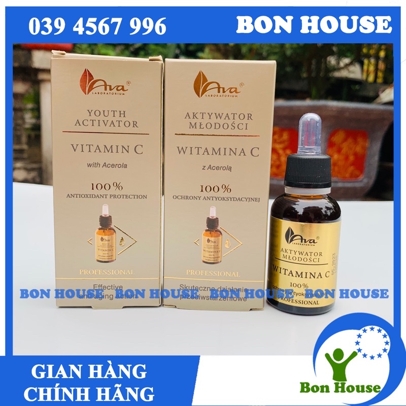 HỘP SERUM AVA VITAMIN C 30ml