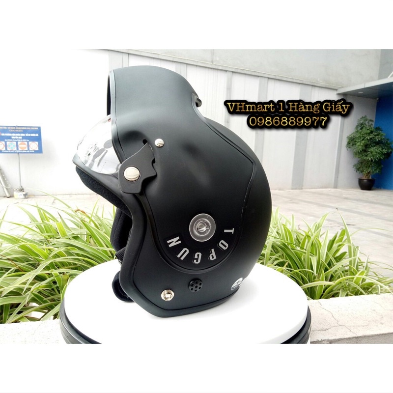 Mũ bảo hiểm fullface Avex Topgun lật hàm Thái Lan nhập khẩu