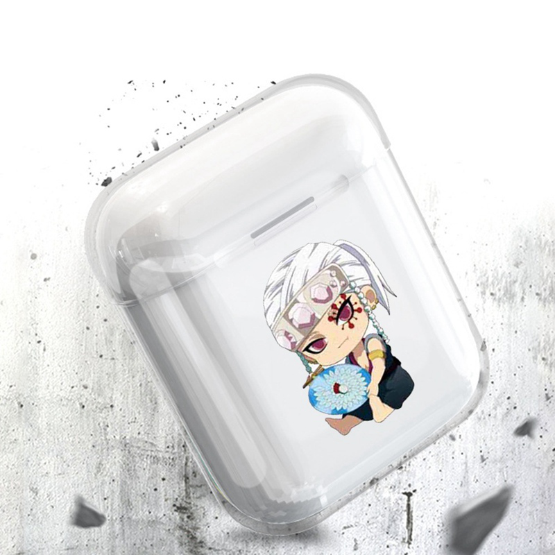 Vỏ Bảo Vệ Hộp Sạc Tai Nghe Bluetooth Không Dây Airpods 1 / 2 Hình Anime Demon Slayer