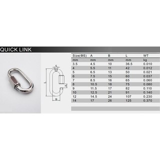 Nối xích C Sắt, INOX [ Ø 10mm ]