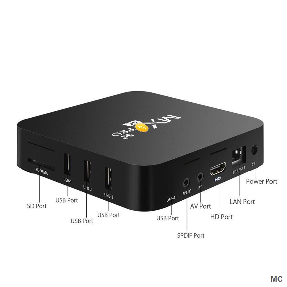 Đầu TV Box MXQ Pro 4K 5G Android 10 TV Box 4K HD Và BàN PhíM i8 S905W ChấT LượNg Cao