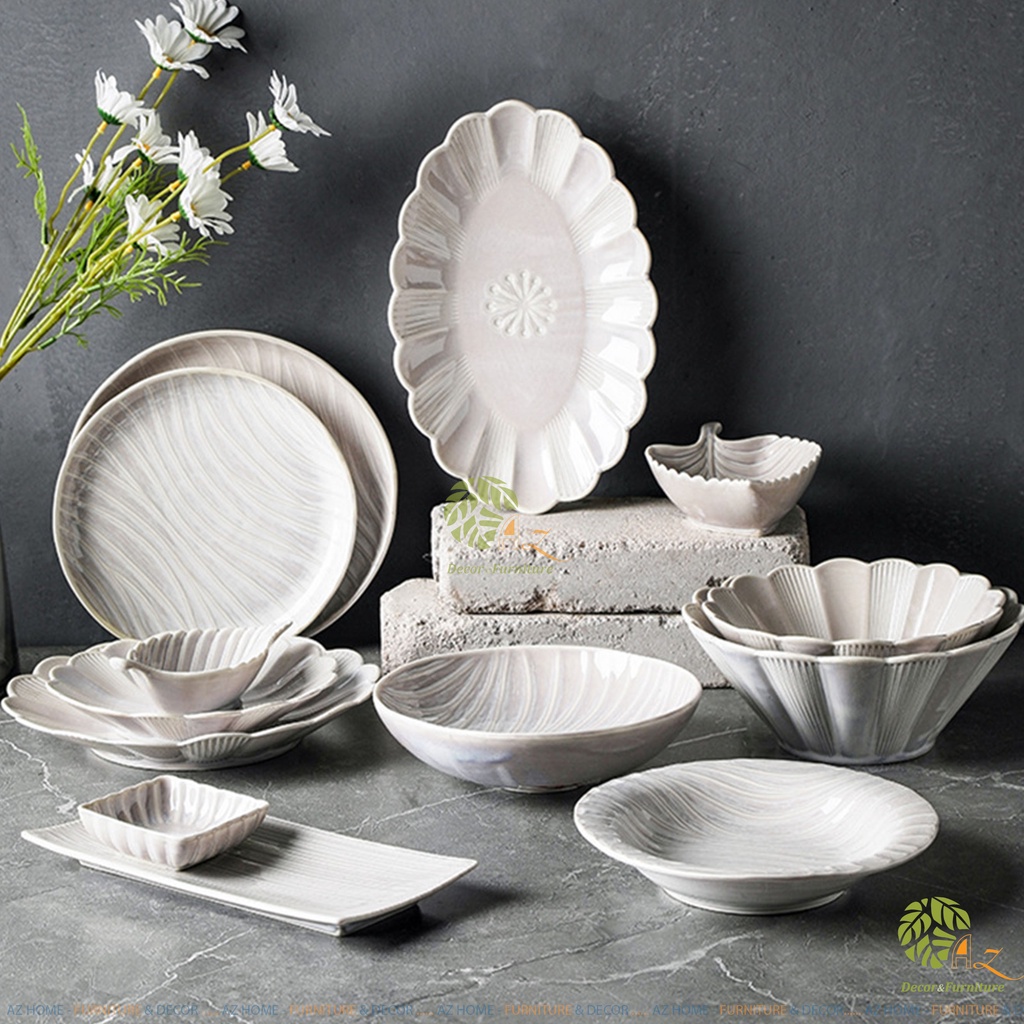 Bộ bát đĩa lẻ Sakura