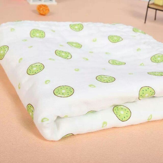 Vải xô nhật - kiwi 2 lớp