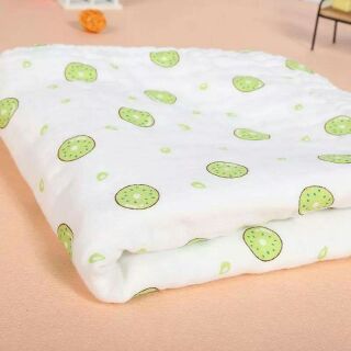 Vải xô nhật - kiwi 2 lớp