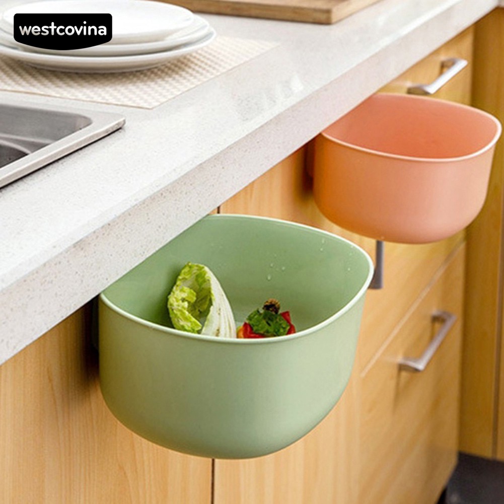 Thùng đựng rác có móc treo tủ bếp tiện dụng