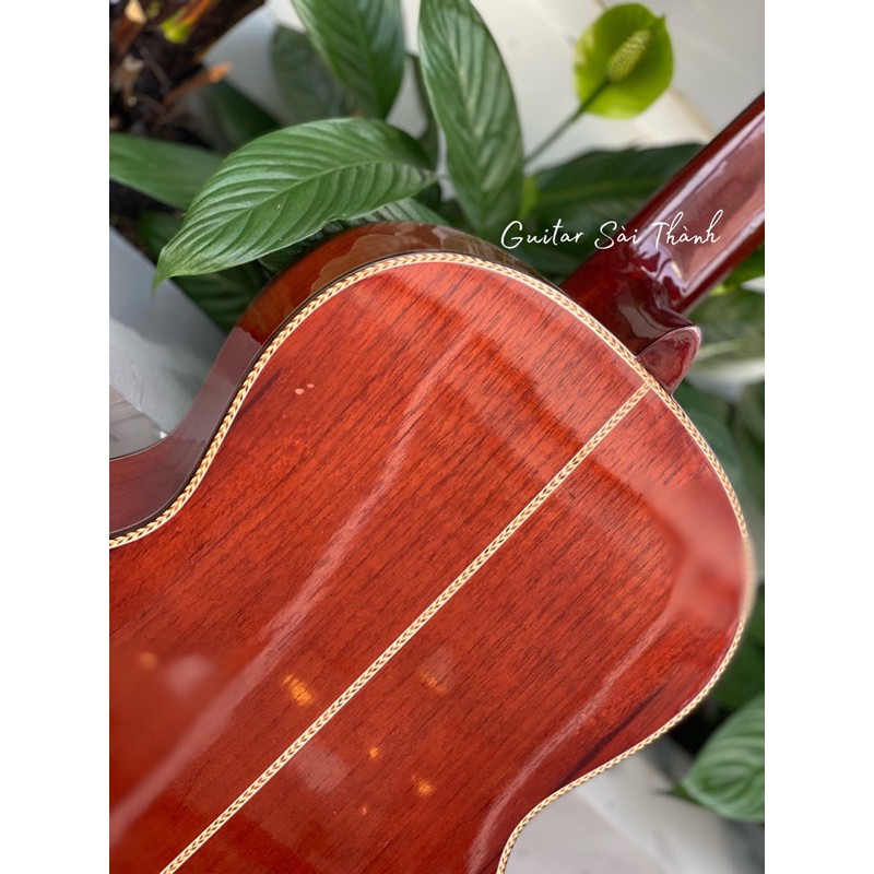 Đàn Guitar Classic Chính Hãng ST.Real Guitar Sài Thành Mã ST-C15 chất liệu gỗ thịt có ty chỉnh cần