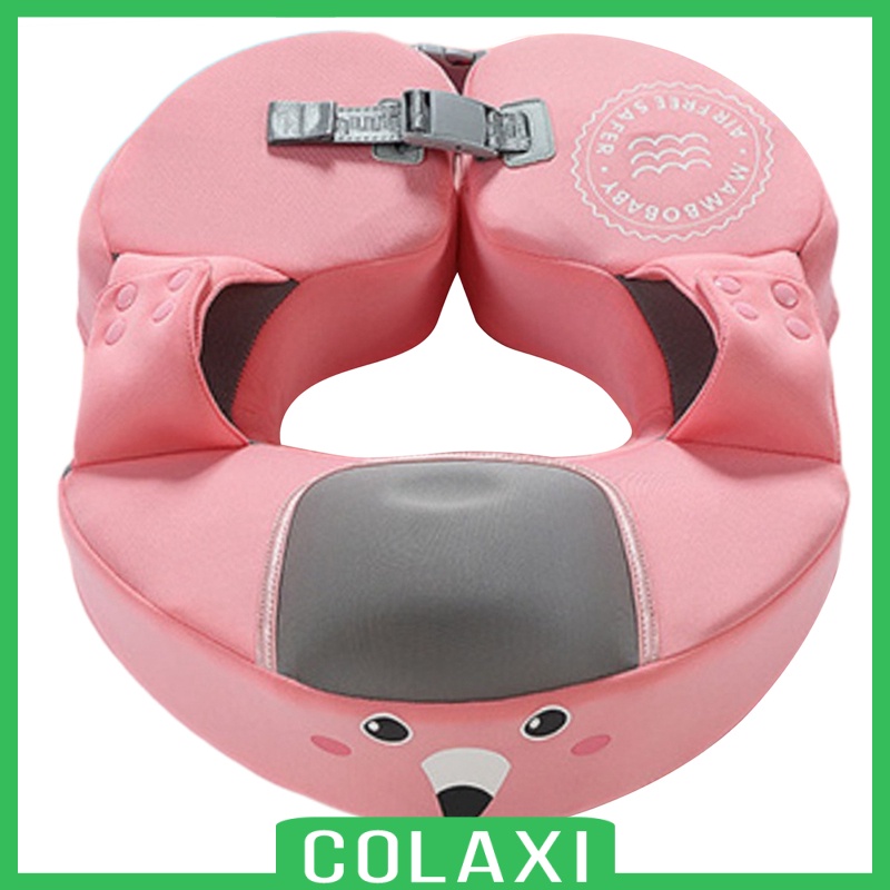 [COLAXI]Cute Non Inflatable Baby Toddlers Swimming Float Pool Swim Ring For Kids