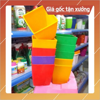 (Hot) Chậu nhựa vuông nhỏ cực xịn>">