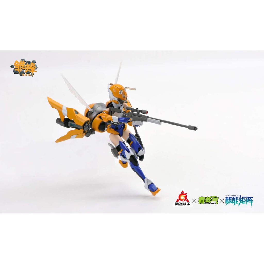 Mô hình lắp ráp Figure PA Bee Assault Angels SS01 Pretty Armor Girl