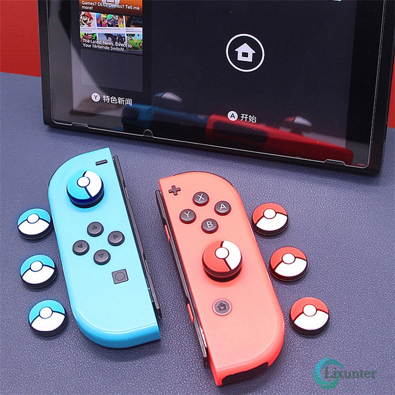 Tay cầm Silicon kiểu pokemon dễ thương chuyên dụng cho máy chơi game Nintendo