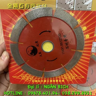 (Hàng chất lượng cao)  Lưỡi cắt gạch, cắt bê tông đỏ nội địa trung quốc