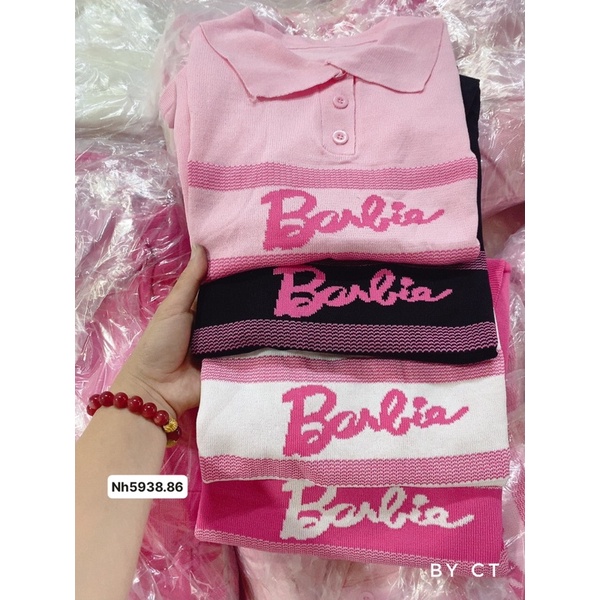 Áo thun len CAO CẤP  monterghi Barbie siêu hot alohashop91