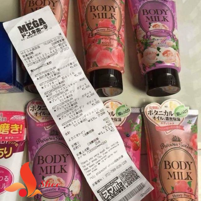 Sữa dưỡng thể KOSE (Lưu Hương Cao Cấp) Body Milk Precious Garden