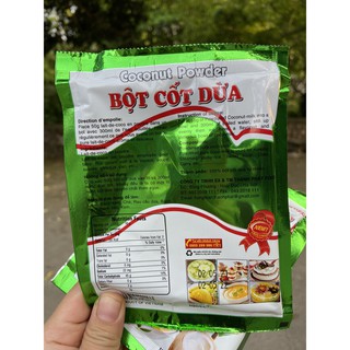 BỘT CỐT DỪA COCONUT POWDER 50G