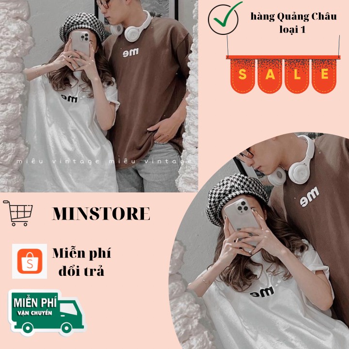 áo phông đôi, áo chữ,áo form rộng unisex, hàng quảng châu cao cấp