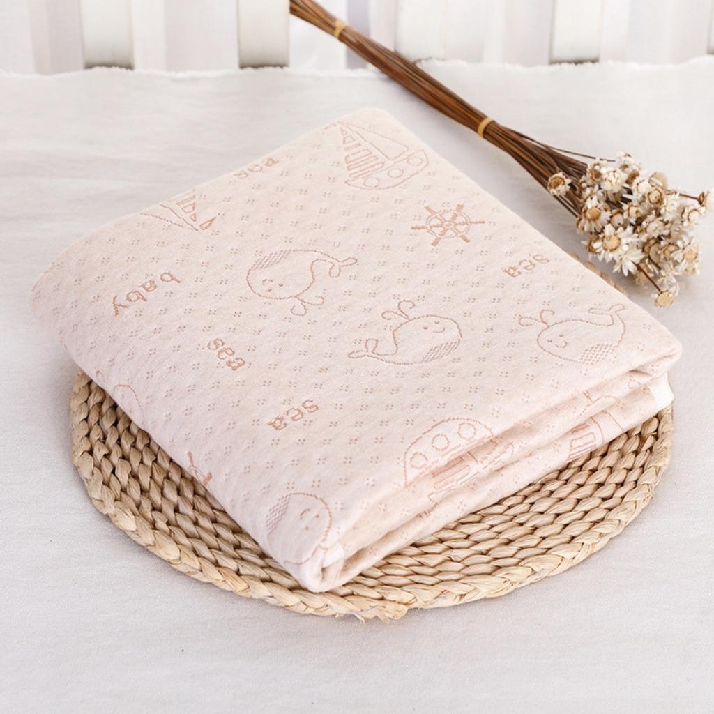 Tấm lót chống thấm cho bé sơ sinh miếng lót sơ sinh thay bỉm tã cotton 70 x 90 cm