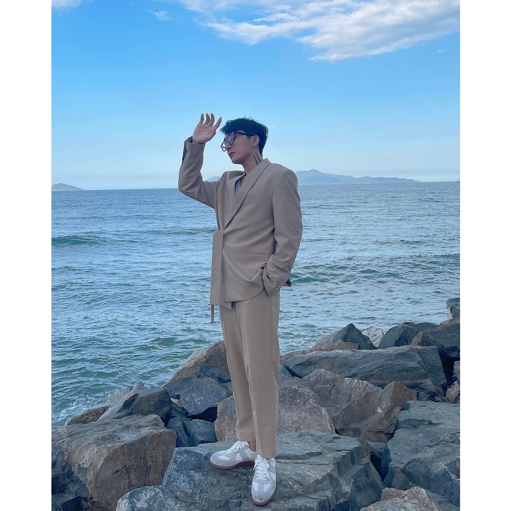 BỘ VEST NAM THỜI TRANG 759 CHUOTCONG OFFICIAL (Đen, Nâu)