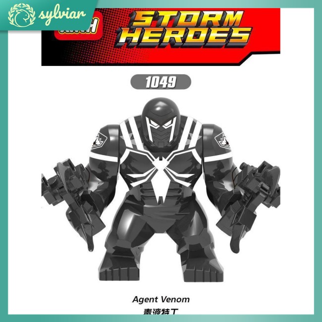 Đồ Chơi Mô Hình Lego Nhân Vật Venom Carnage Riot Chống Phản Chiếu Phim Avengers Cỡ Lớn Dành Cho Trẻ Em