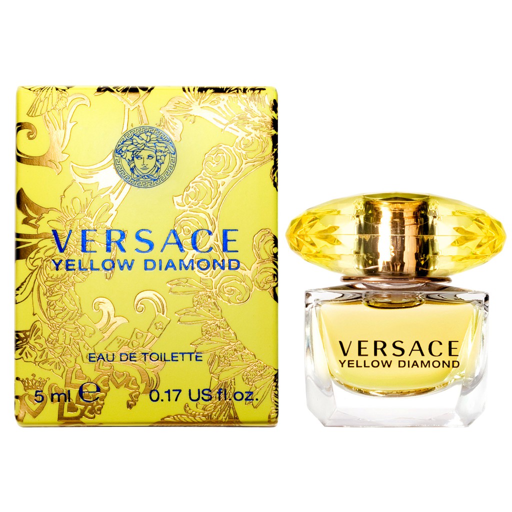 Nước hoa nữ Versace Yellow Diamond Eau De Toilette 5ml