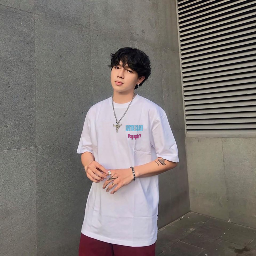 Áo thun Allosaurus Clothing chất liệu cotton cao cấp 100% kiểu dáng tay lỡ form rộng - Play Again