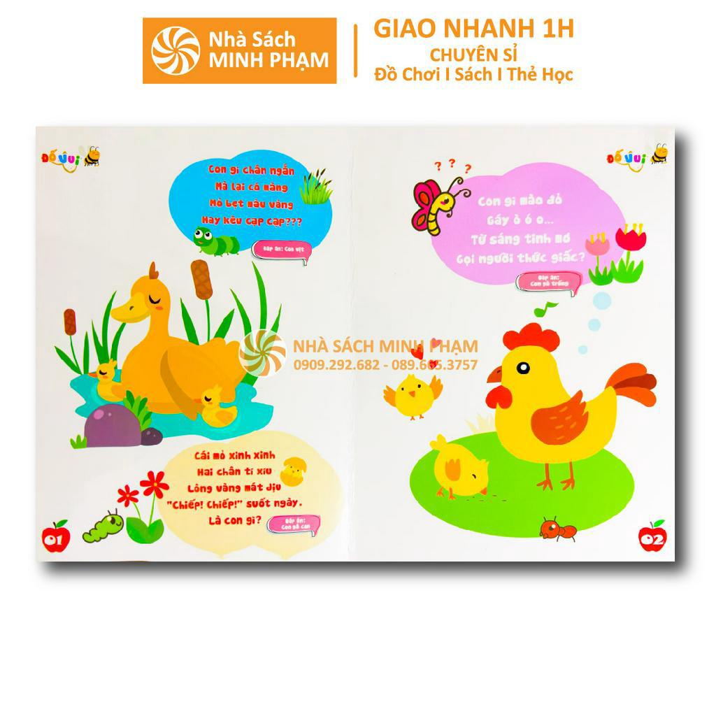 Sách - Bộ 5c Đố Vui Phát Triển Trí Tuệ Cho Bé 1-5 Tuổi (Bìa Cứng)