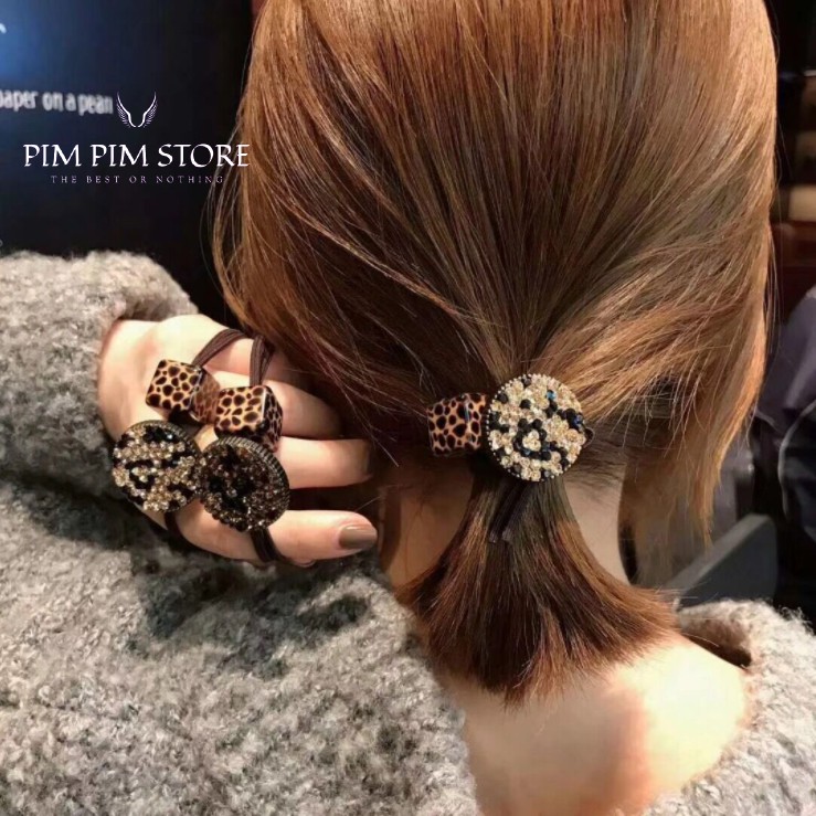 Dây buộc tóc Hàn Quốc thiết kế nhỏ gọn xinh xắn cá tính kẹp tóc dây cột tóc chun buộc tóc